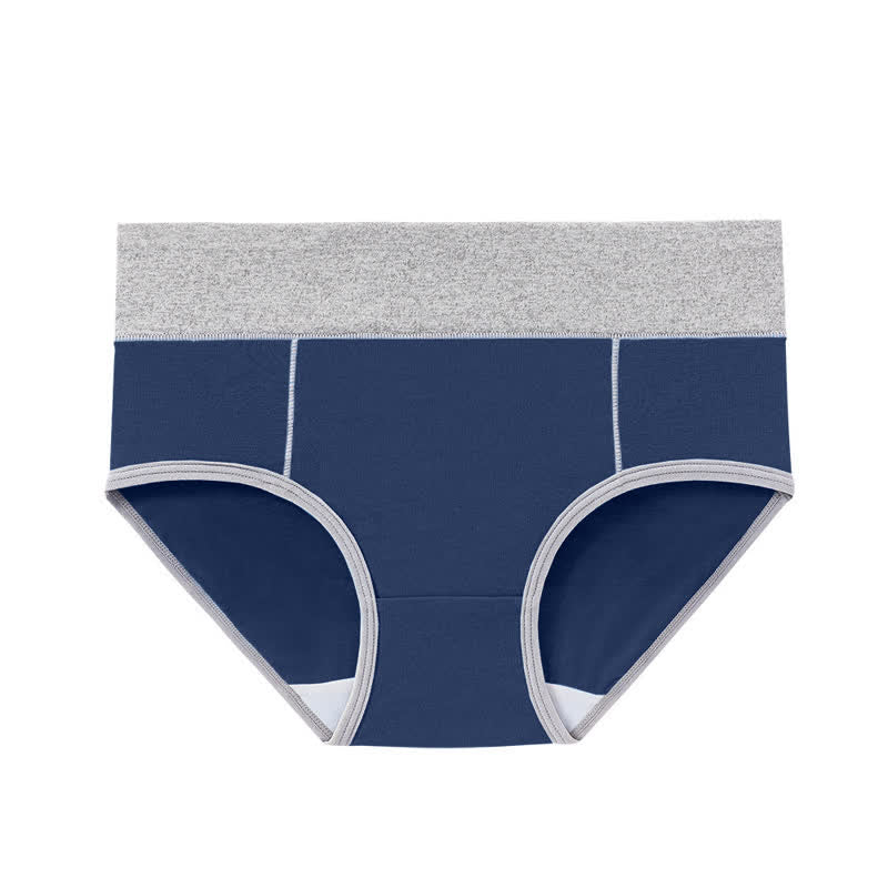 High-Waisted Cotton Antibacterial Panty(5 Pairs) - image 14