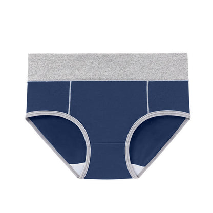 High-Waisted Cotton Antibacterial Panty(5 Pairs) - image 14