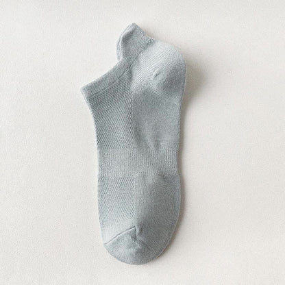 Lift Ear Breathable Ankle Socks(5 Pairs) - Light Blue - EU44-50(US10-15) - image 21