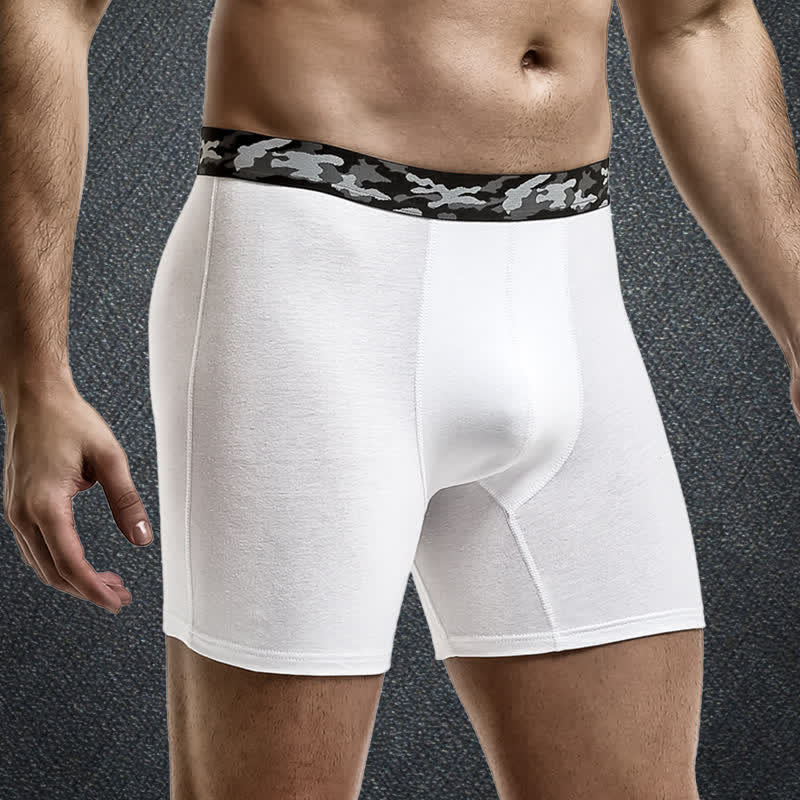 Plus Size Soft Cotton Boxer Briefs(5 Packs) - image 3