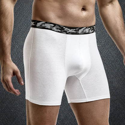Plus Size Soft Cotton Boxer Briefs(5 Packs) - image 3