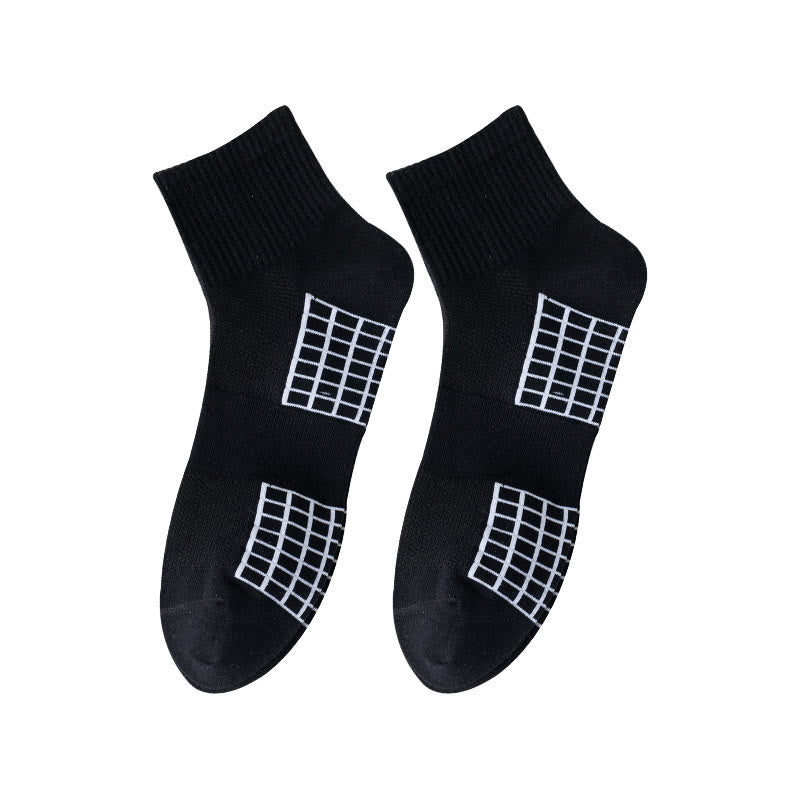 Breathable Sport Quarter Socks(3 Pairs) - Black - EU43-46(US9-12) - image 7