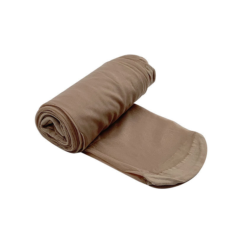 Plus Size Sheer Pantyhose High Waist Stockings(3 Pairs) - Nude - Fits 220lbs - image 9