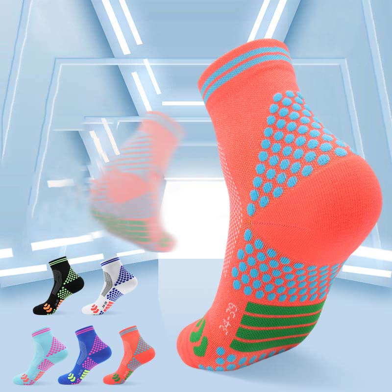 High Elasticity Professional Sport Quarter Compression Socks(3 Pairs) - image 0