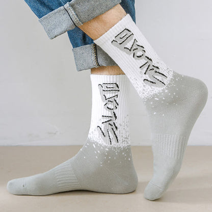 Trendy Crew Socks(5 Pairs) - image 6