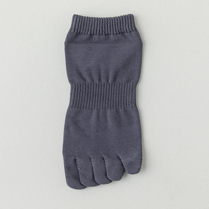 Five Toes Alignment Socks(5 Pairs) - Grey - EU39-46(US5-12) - image 18
