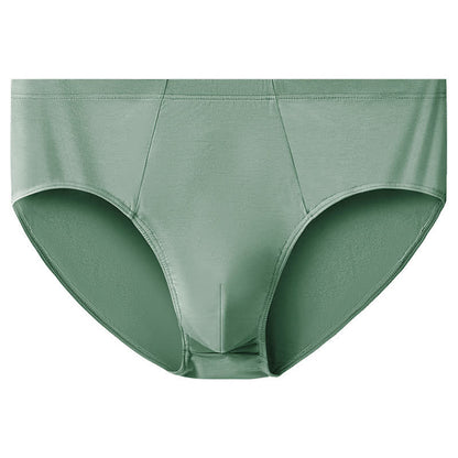 Plus Size Simple High-Waisted Strentch Hip Briefs(2 Packs) - Green - 10XL - image 14