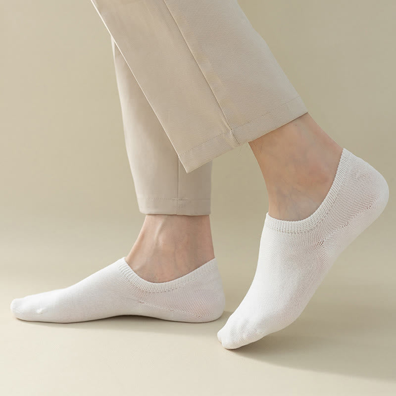 Plus Size Non-Slip No Show Socks(5 Pairs)