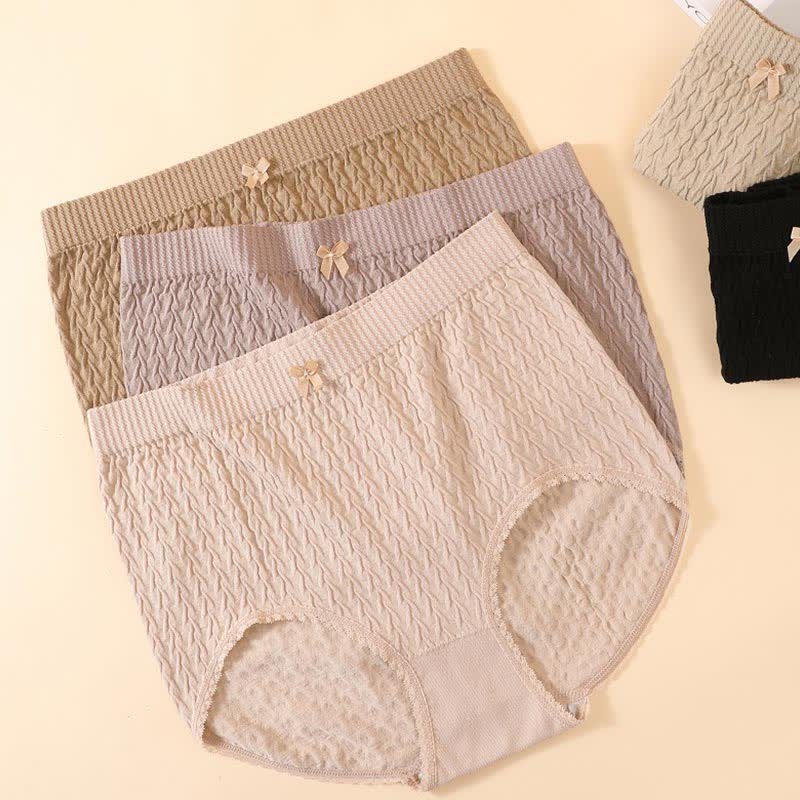 High-Waisted Bow Tie Panty(5 Pairs) - image 2
