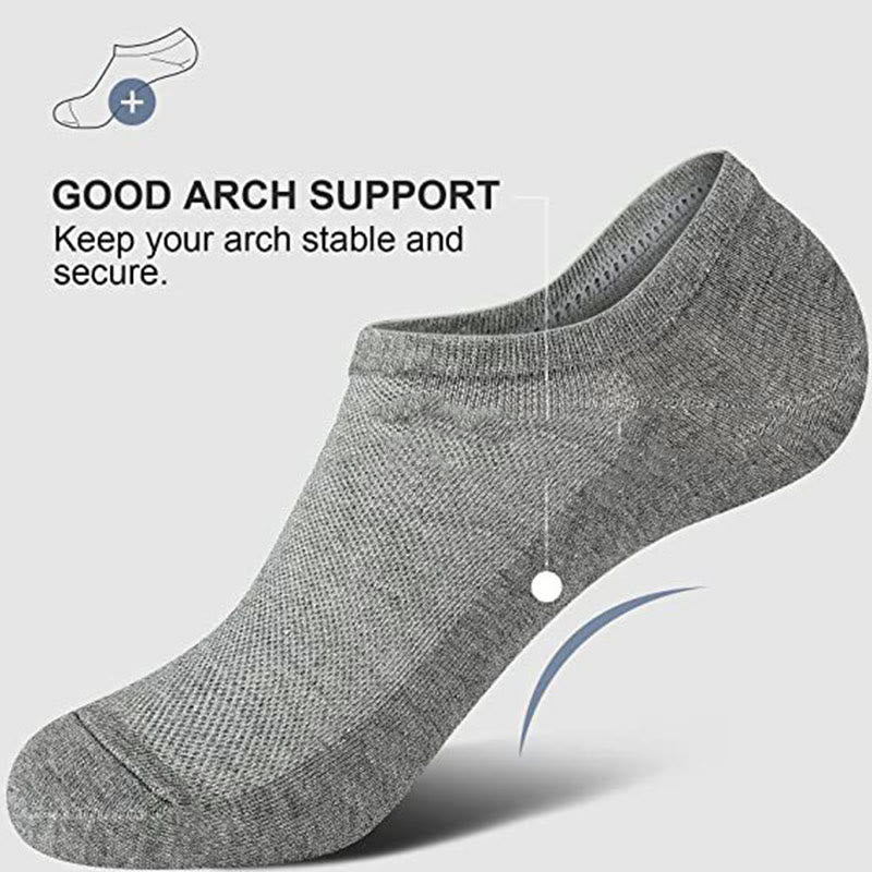 Mesh No Show Socks(3 Pairs) - image 2