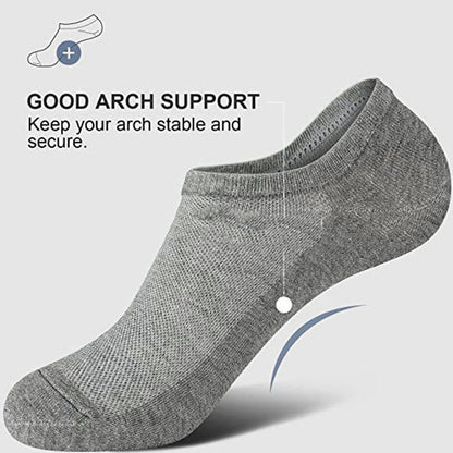 Mesh No Show Socks(3 Pairs) - image 2