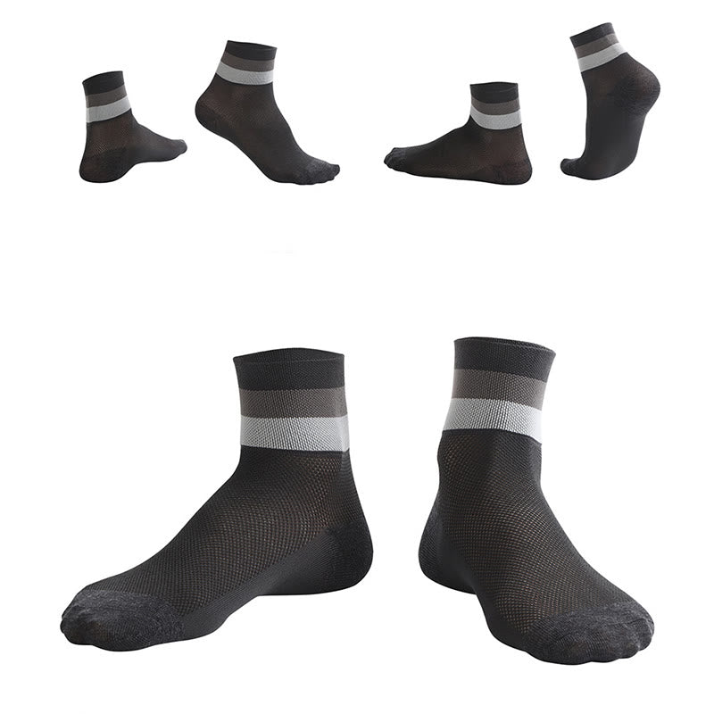 Candy Color Breathable Quarter Socks
