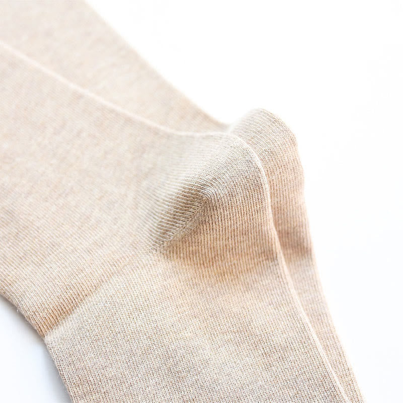 Plusock Durable Solid Crew Socks(7 Pairs) - image 6