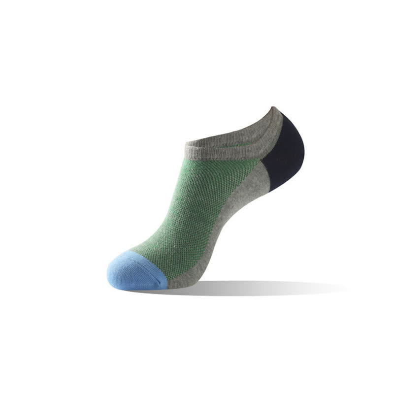 Breathable Ankle Low Cut Socks(6 Pairs) - Green - EU43-48(US9-13) - image 6