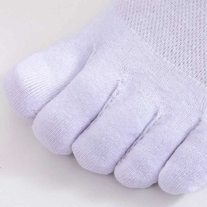 Plus Size Five Toes Antibacterial Alignment Socks(5 Pairs)