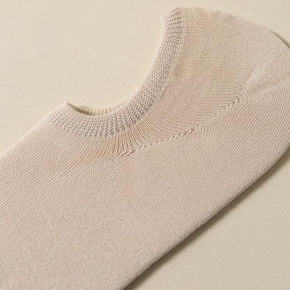 Plus Size Non-Slip No Show Socks(5 Pairs)