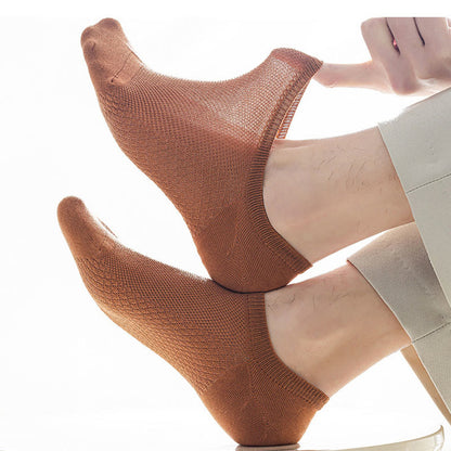 Mesh Massage No Show Socks(5 Pairs) - image 1