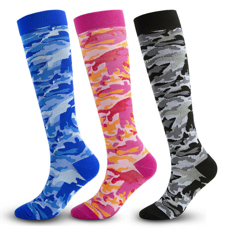 Camouflage Compression Socks(3 Pairs)