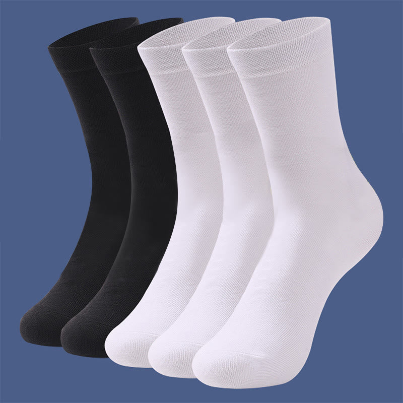 Plusock Cotton Thick Quarter Socks(3 Pairs) - image 0