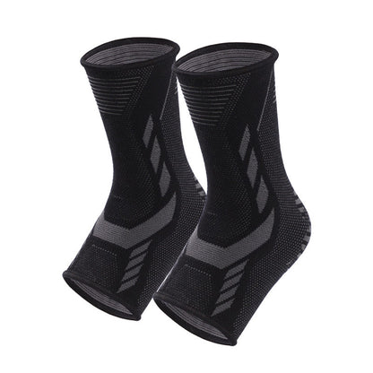 Plus Size Foot Support Knitting Ankle Brace - Black - XL - image 10