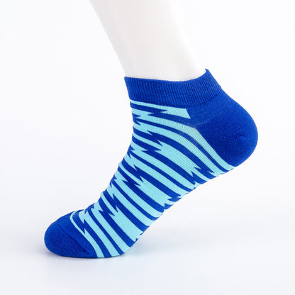 Plus Size Plaid Patterns Ankle Socks(5 Pairs)