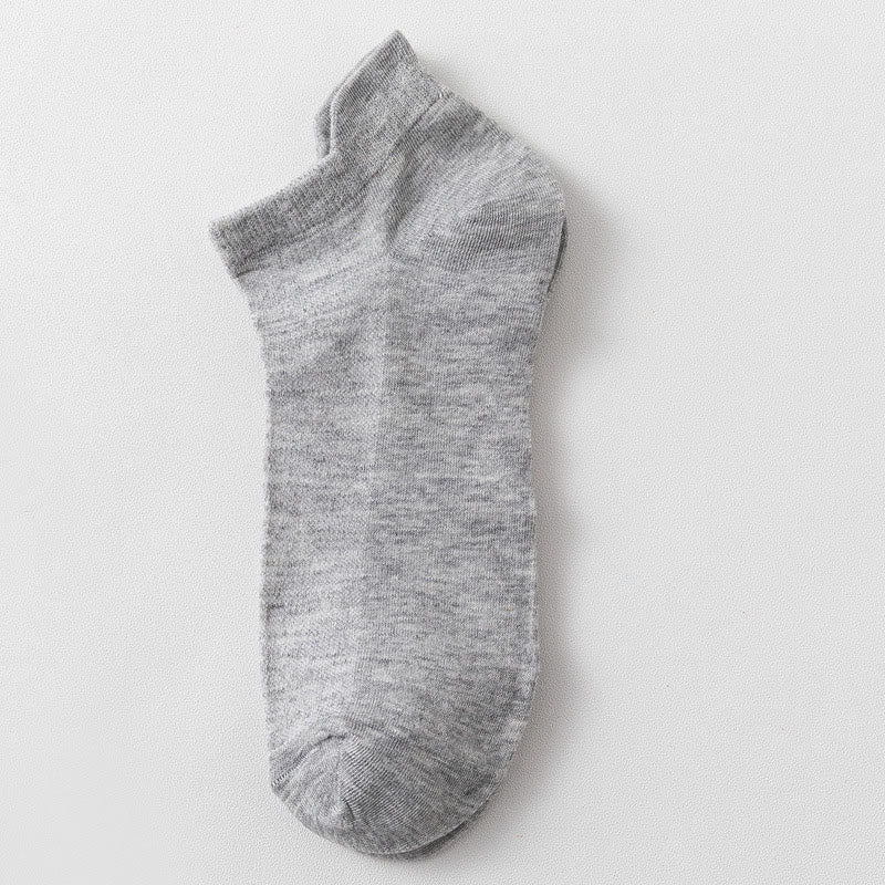 Multicolor Loose Cotton Socks(3 Pairs) - 42-48 - Grey - image 11