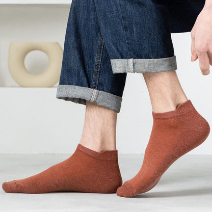 Multicolor Loose Cotton Socks(3 Pairs) - image 2