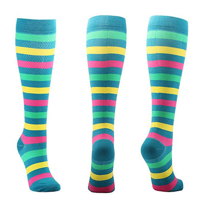 Striped Series Casual Compression Socks(6 Pairs) - image 7