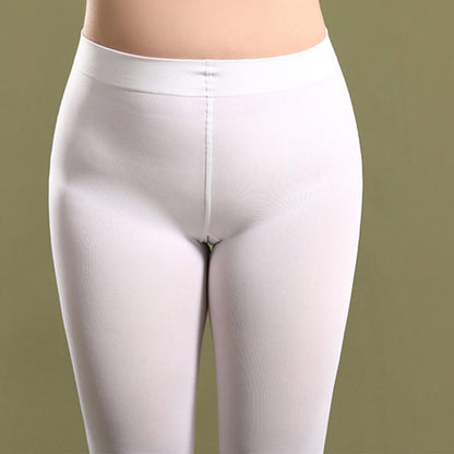 80D Women Tear-proof Plus Size Footless Tights(3 Pairs) - image 4