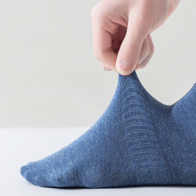 Breathable Soft Cotton Quarter Socks(7 Pairs) - image 1