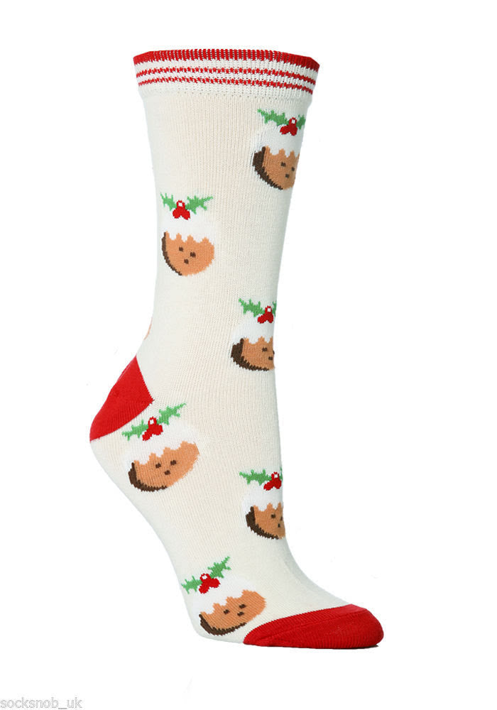 Cute Christmas Holiday Crew Socks(5 Pairs) - image 1