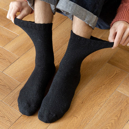 Plus Size Thick Insulated Heated Winter Crew Socks(5 Pairs) - image 10