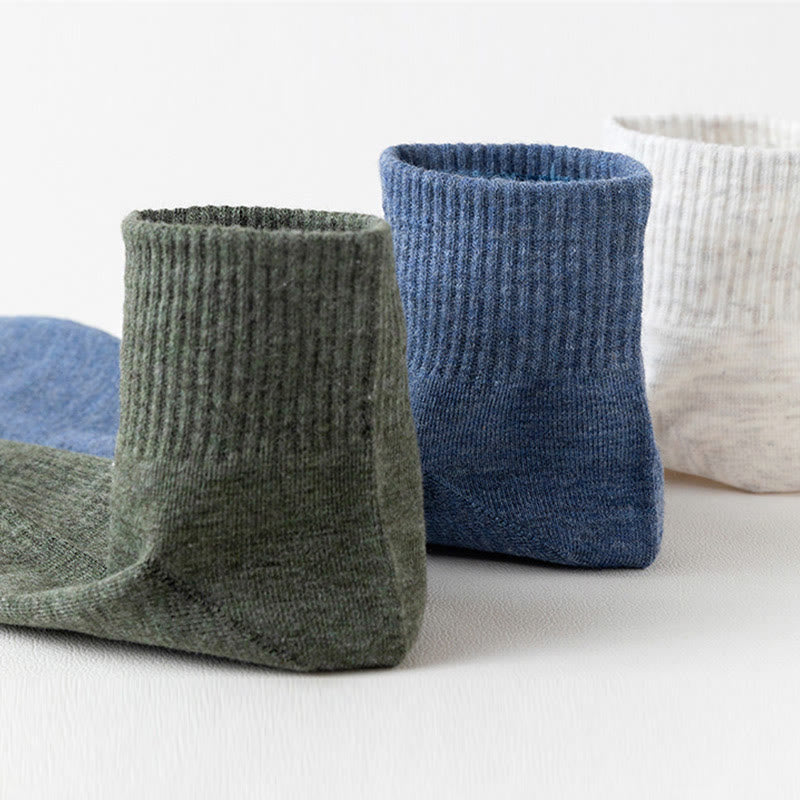 Breathable Soft Cotton Quarter Socks(7 Pairs) - image 6
