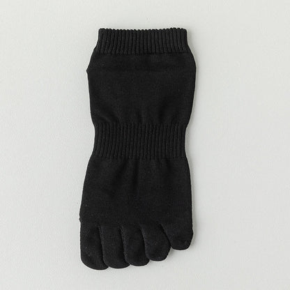 Five Toes Alignment Socks(5 Pairs) - Black - EU39-46(US5-12) - image 21