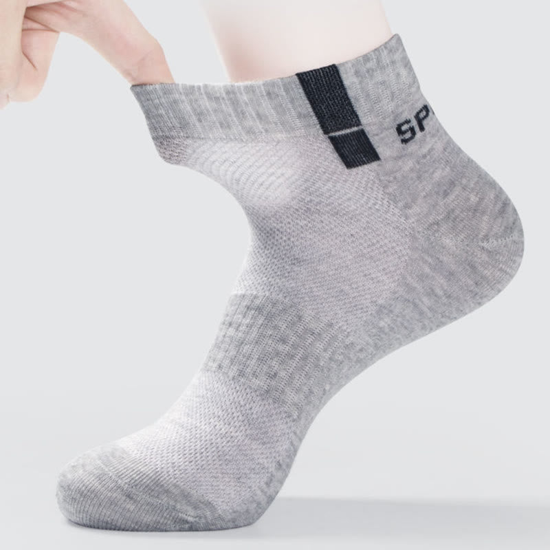 Mesh Breathable Ankle Socks(5 Pairs) - image 1
