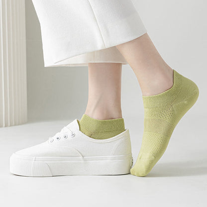 Plus Size Breathable Mesh Ankle Socks(8 Pairs)