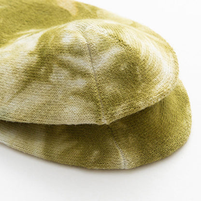 Tie-dye Colorful Quarter Socks(4 Pairs) - image 9