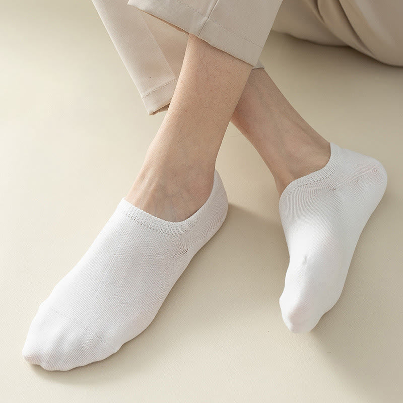 Plus Size Non-Slip No Show Socks(5 Pairs)