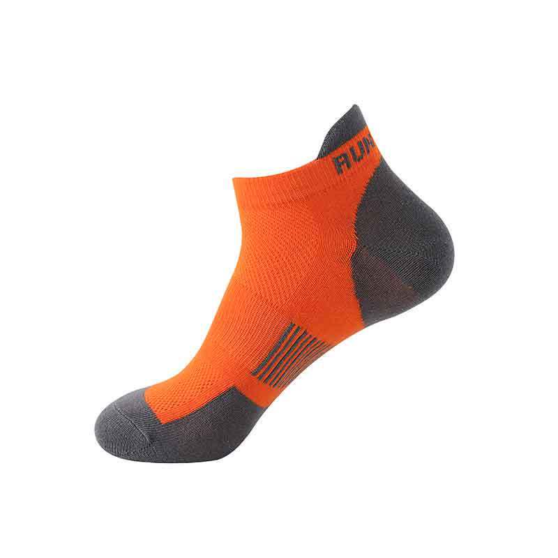 Athletic Running Ankle Compression Socks(5 Pairs) - Orange - EU36-42(US4-8) - image 18