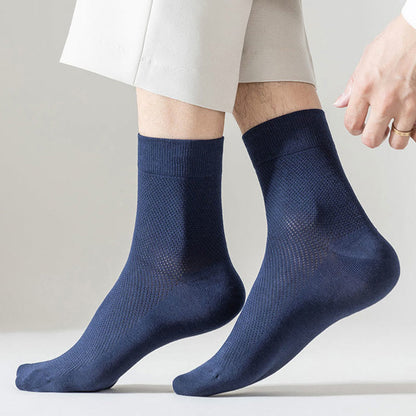 Plusock Multicolor Mesh Quarter Socks(5 Pairs) - image 3