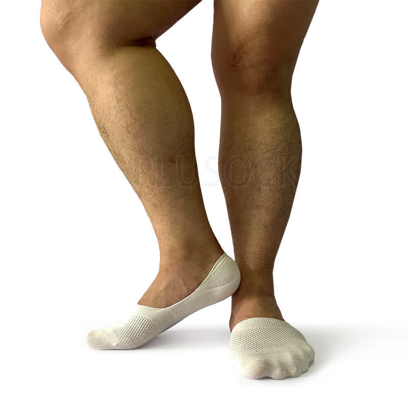 Mesh Elasticity No Show Socks(5 Pairs) - image 8