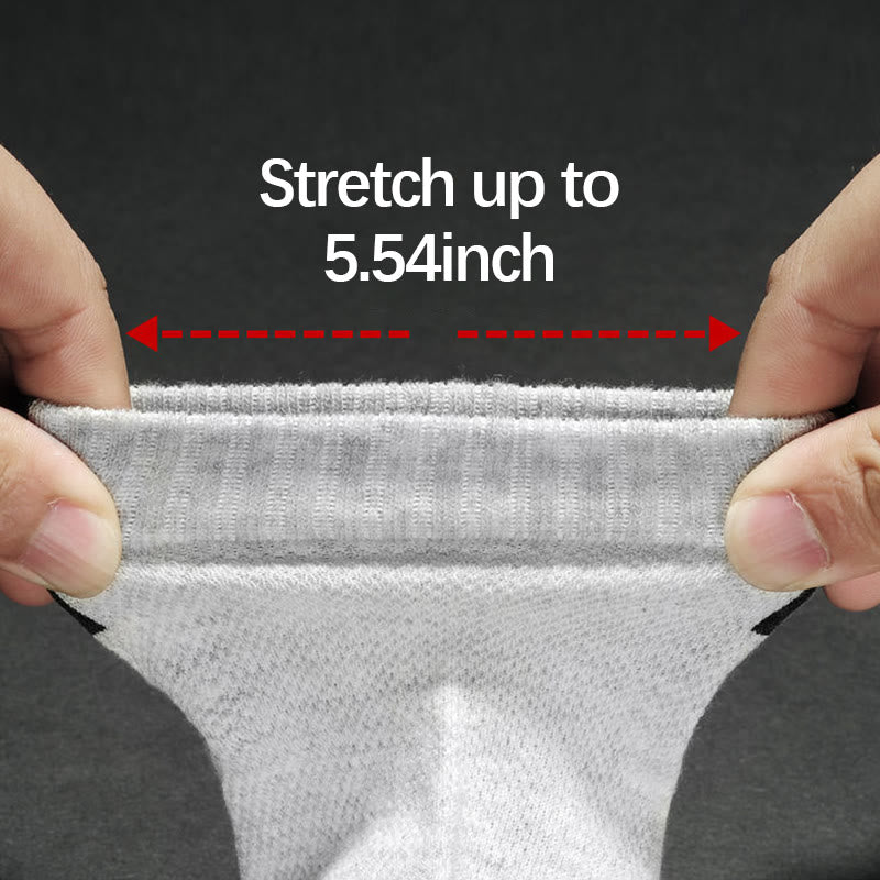 Mesh Breathable Ankle Socks(5 Pairs) - image 4