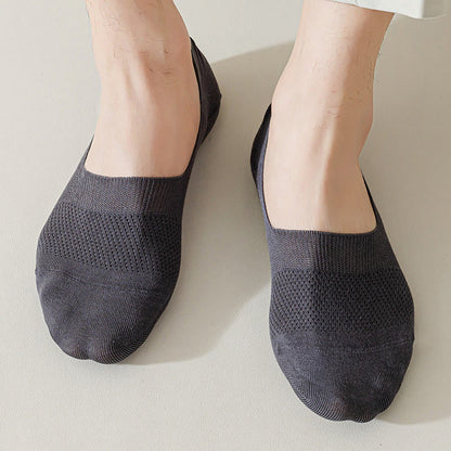 Plus Size Mesh Breathable No Show Socks(5 Pairs) - image 7