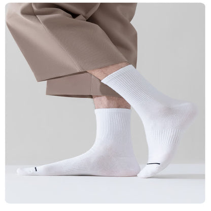 Solid Comfy Quarter Socks(6 Pairs) - image 2
