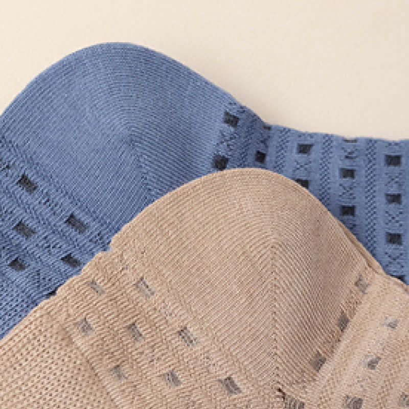 Hollow Mesh Ankle Socks(7 Pairs) - image 9