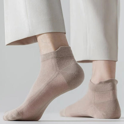 Plus Size Mesh Breathable Ankle Socks(7 Pairs)