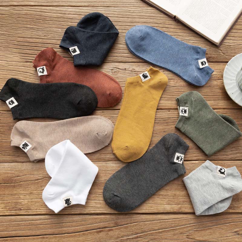 Funny Pattern Cotton Socks(3 Pairs) - image 5