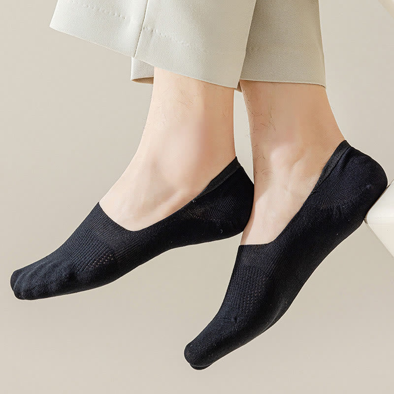 Plus Size Mesh Breathable No Show Socks(5 Pairs) - image 10