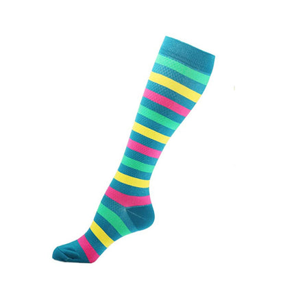Striped Series Casual Compression Socks(6 Pairs) - image 10