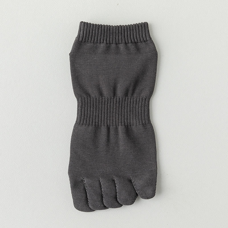 Five Toes Alignment Socks(5 Pairs) - Dark Grey - EU39-46(US5-12) - image 15